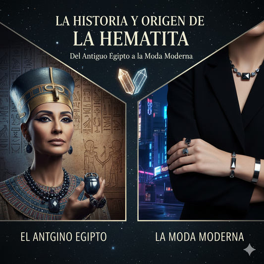 La Historia y Origen de la Hematita: Del Antiguo Egipto a la Moda Moderna