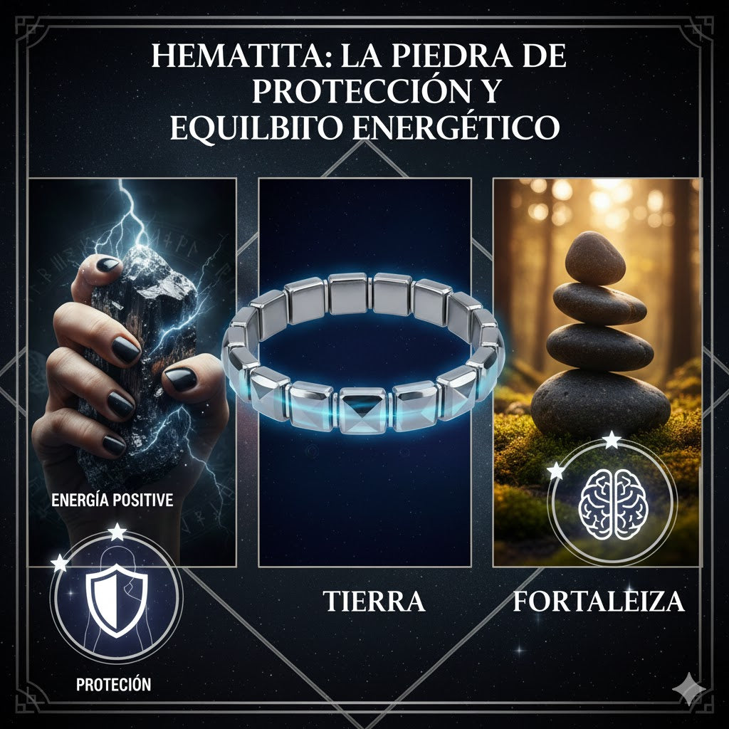 Hematita: La Piedra de Protección y Equilibrio Energético