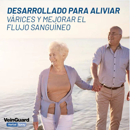 VEINGUARD Herbal Spray: Desinflama y Mejora la Circulación