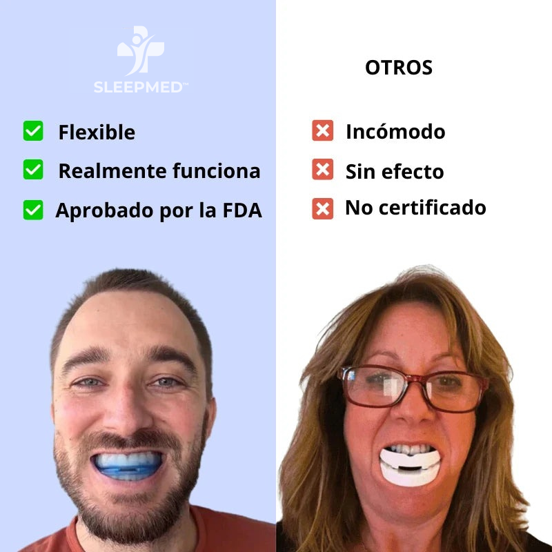 SleepMed™ - Dispositivo Anti-Ronquidos para un Descanso Perfecto
