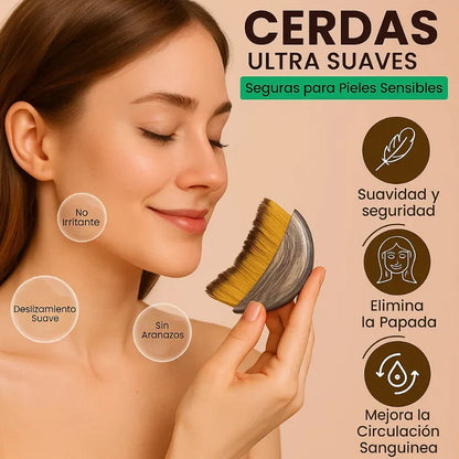 Cepillo drenaje linfático